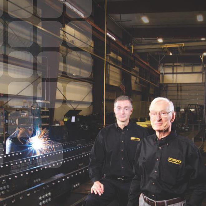 Phil and Jim Chant at work
