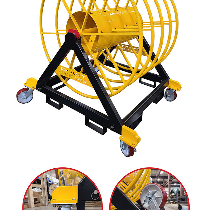 Chant 一家乱入 Launches High-Capacity Reel Payout to Boost Cable Handling Efficiency